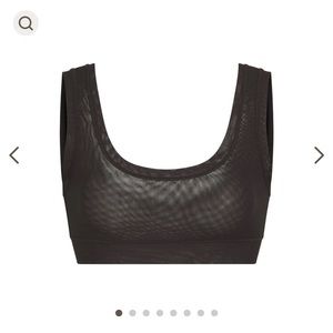 NWT SKIMS Mesh Bralette